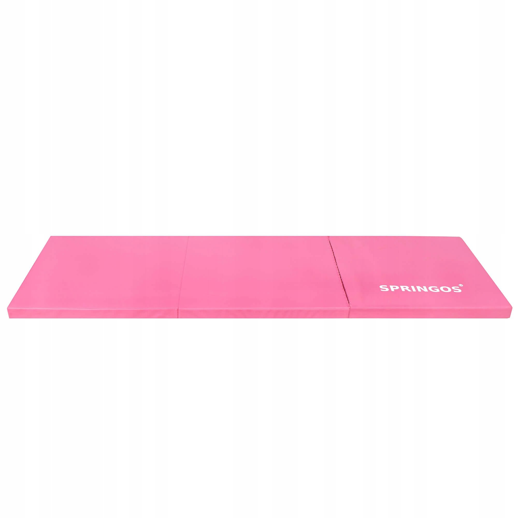 Мат гимнастический складной Springos 180x60x5,5 cм FA0061 Pink