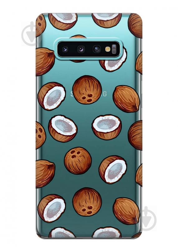 Чехол iSwag для Samsung Galaxy S10 Кокосы (H377) Чехол iSwag для Samsung Galaxy S10 Кокосы (H377)
