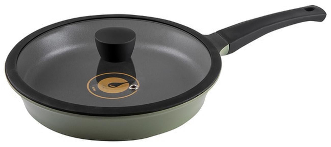 Сковорода Ringel Zitrone Olive с крышкой 28 см (RG-2108-28/OL)