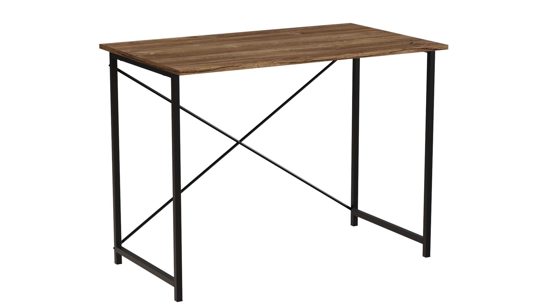 Письменный стол компьютерный Ferrum-decor Line Лайт 16 мм 750x1000x600 мм металл Черный/ДСП Дуб Таверна (LINE113)