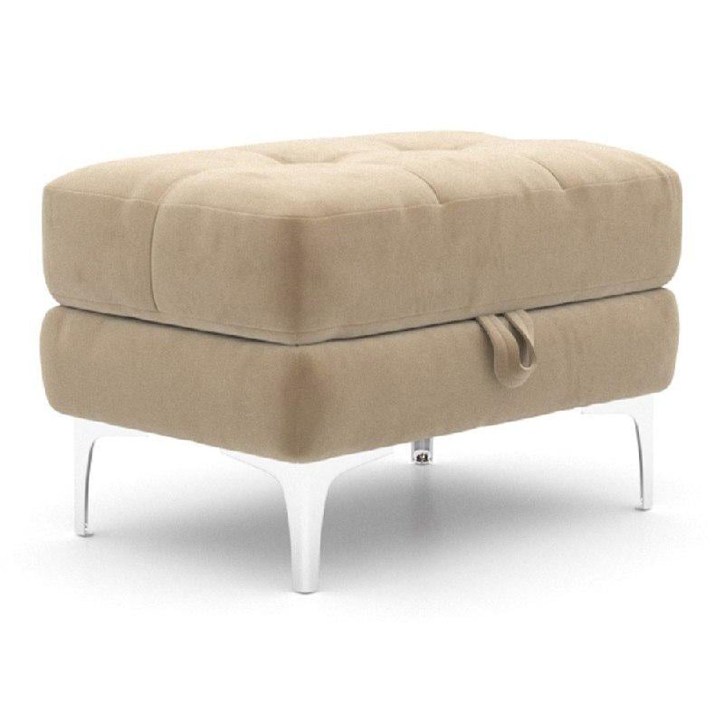 Пуф Riviera-2 70х40х45 см Світло-коричневий (Арт.63)