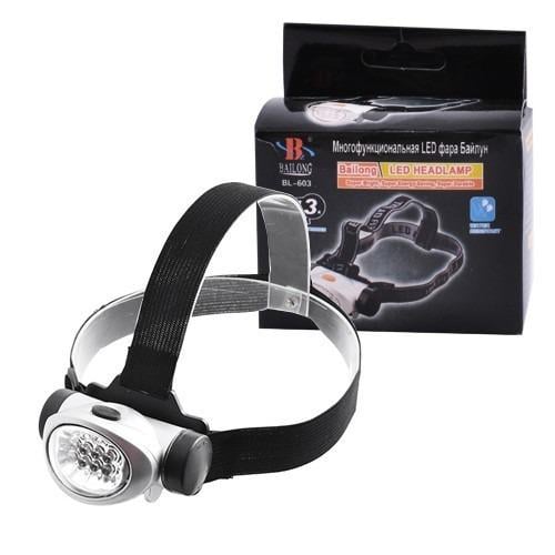 Налобный фонарь Xo BL-603 многофункциональный с 8 диодов Серый (5118/meg) Налобный фонарь Xo BL-603 многофункциональный с 8 диодов Серый (5118/meg)