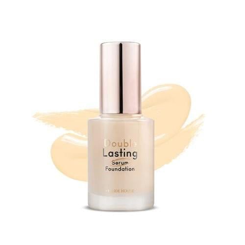 Тональная основа ETude House Double Lasting Serum Foundation Pure N02 с матовым финишем 30 г