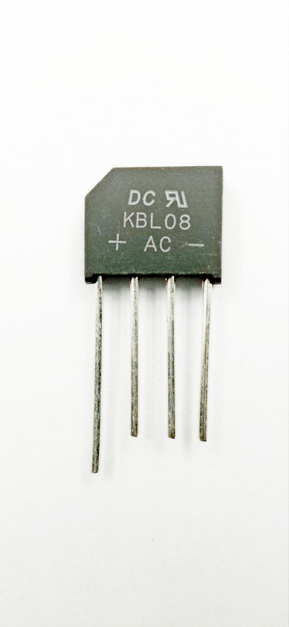 Міст діодний KBL08 1000V 8A вертикальний (09613)