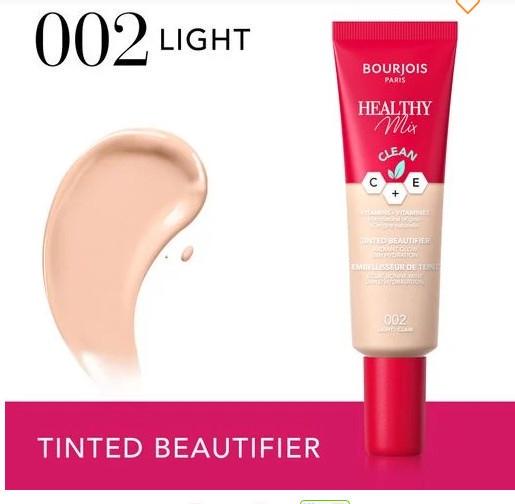 Тональний флюїд для обличчя BOURJOIS Healthy Mix Clean 002 Light 30 мл (2198096650) - фото 2