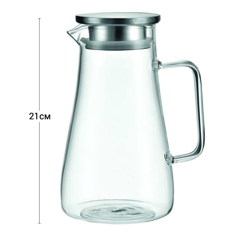 Кувшин Fissman ACQUA для холодных и горячих напитков 1,2 л (6440) - фото 4