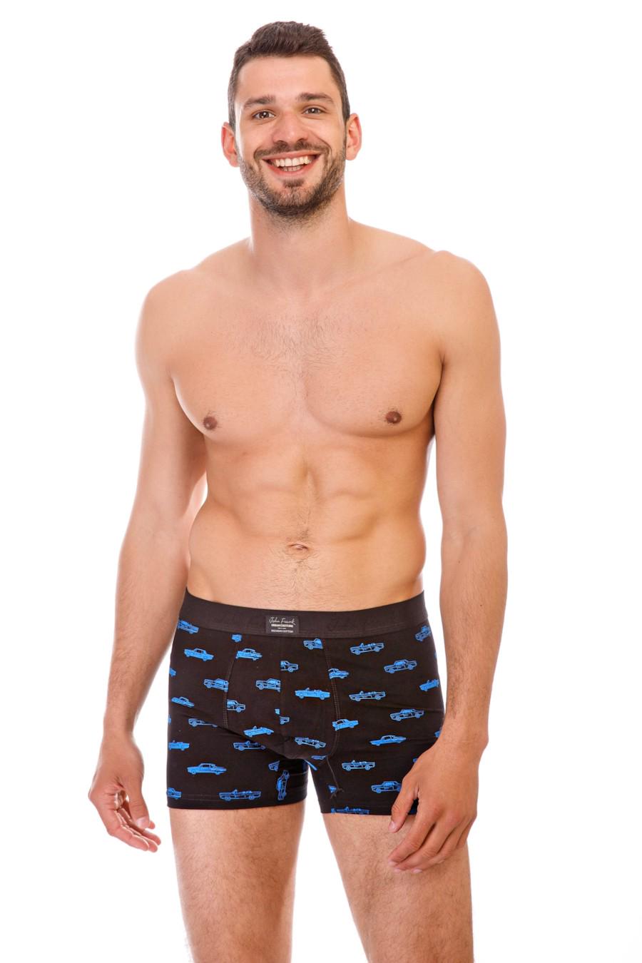 Трусы боксеры John Frank р. 48/M Черный (69598) Трусы боксеры John Frank р. 48/M Черный (69598)