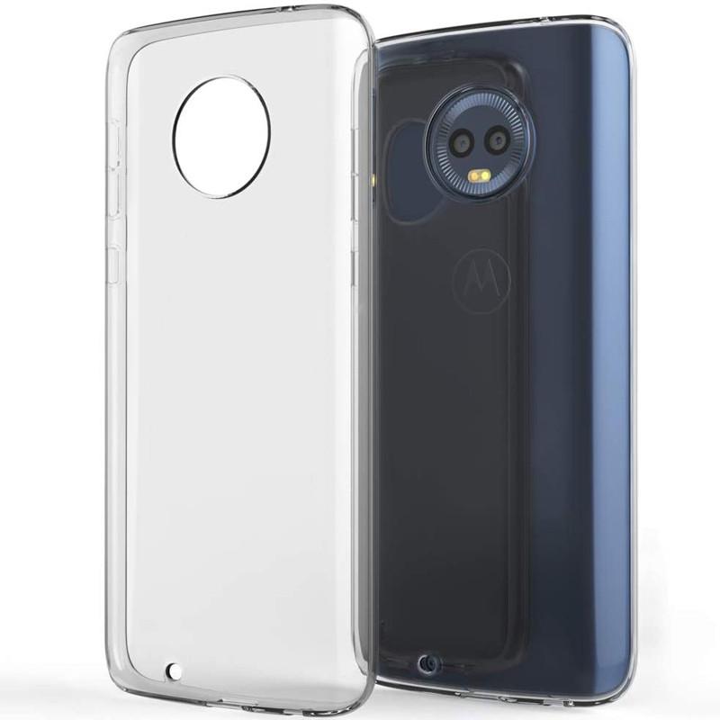 Противоударный TPU Чехол Epic Transparent 1,0mm для Motorola Moto G6 Бесцветный (прозрачный)