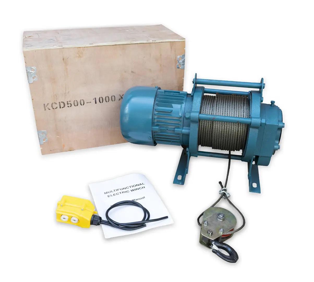 Лебедка электрическая KRAISSMANN KCD 1000 до 100 м 3 фазы (2707023)