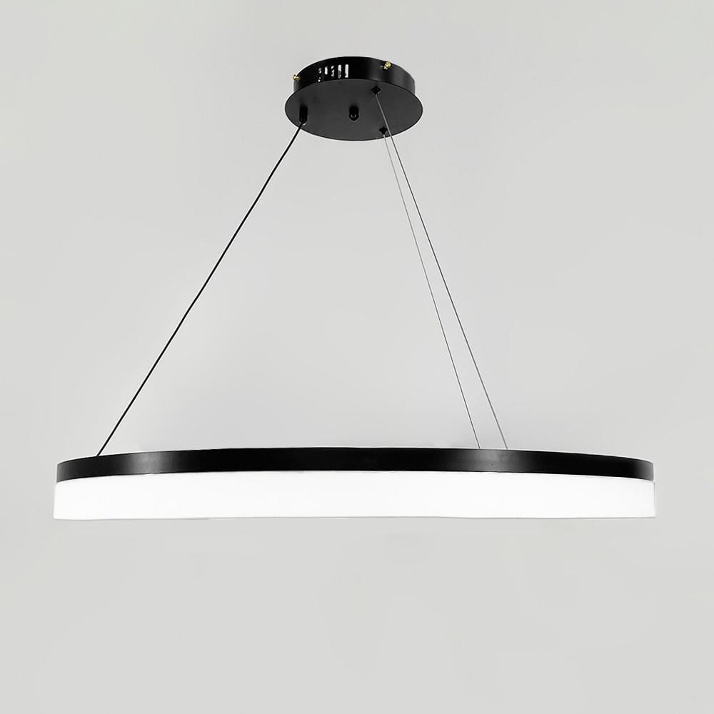 Люстра современная LED Ø 80 см Черный (M2702-800 BK)