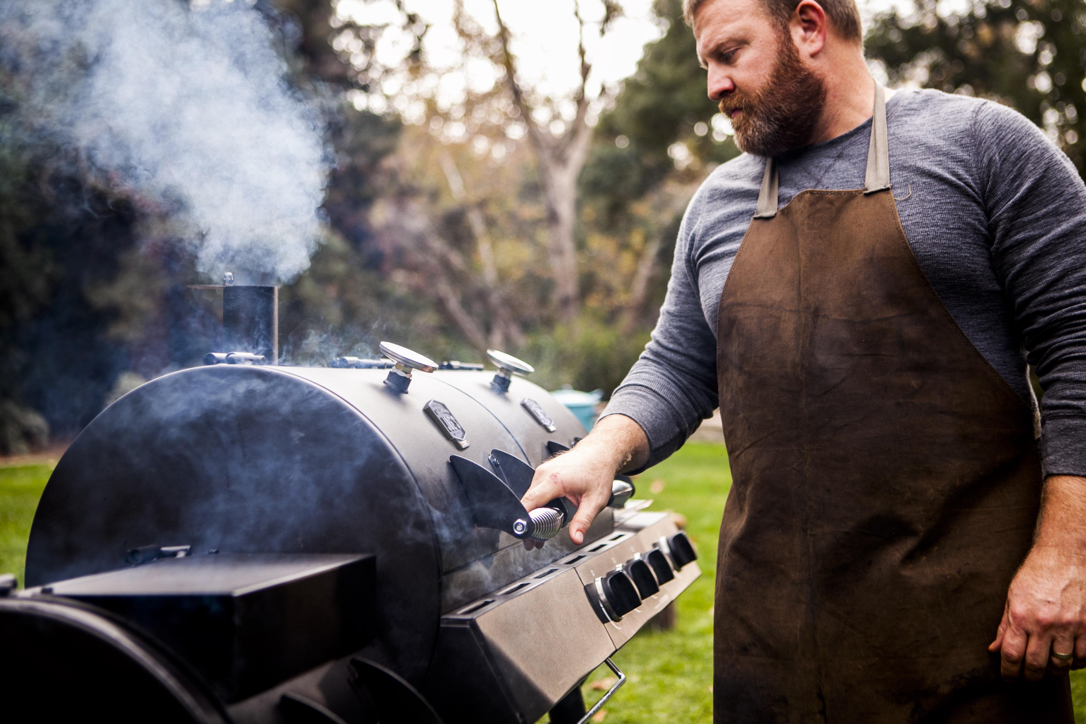 Коптильня-гриль Oklahoma Joe's Longhorn Combo Charcoal/Gas (15202029) - фото 6