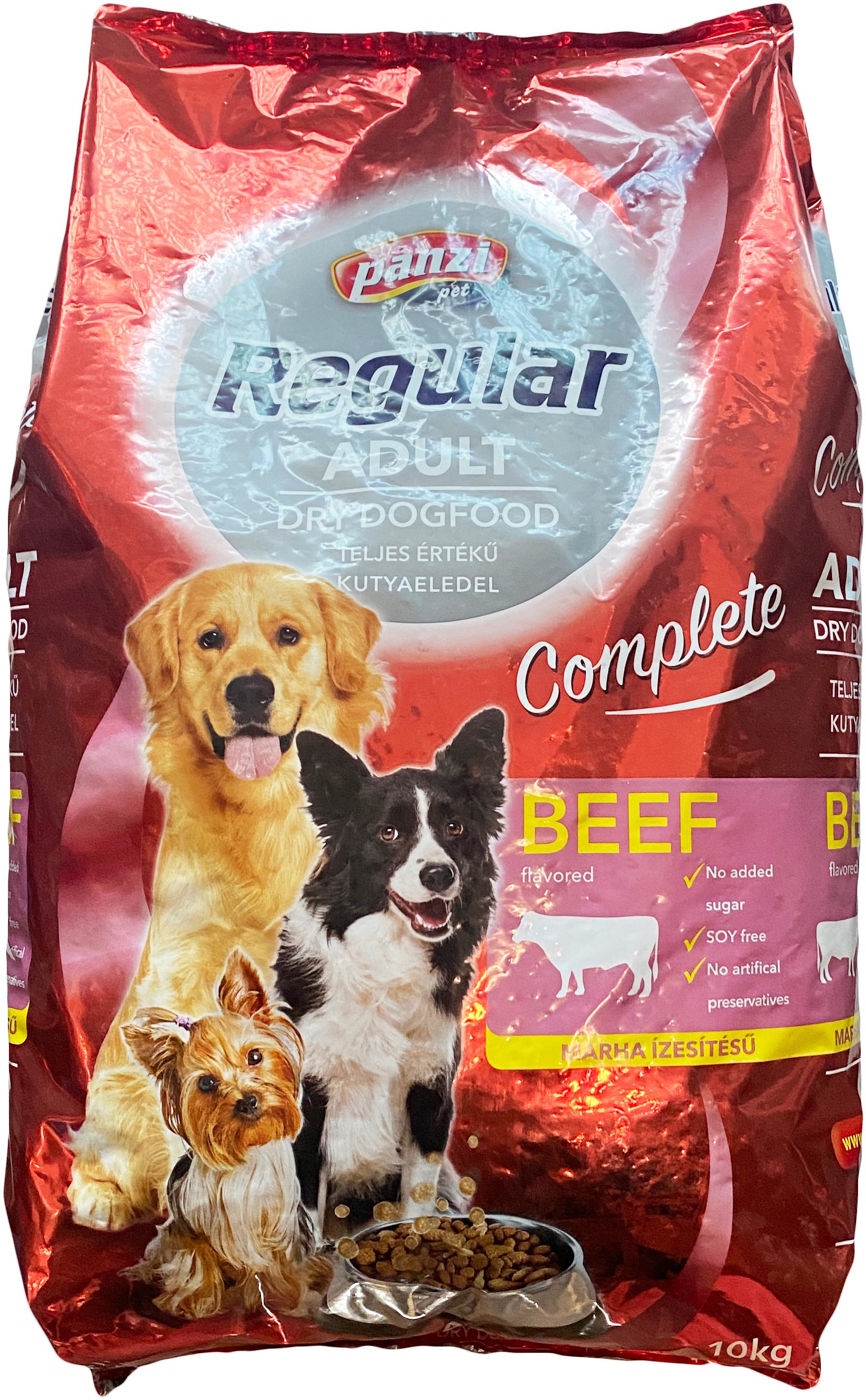 Корм сухий для собак Panzi Regular Яловичина 10 кг (5998274313047)