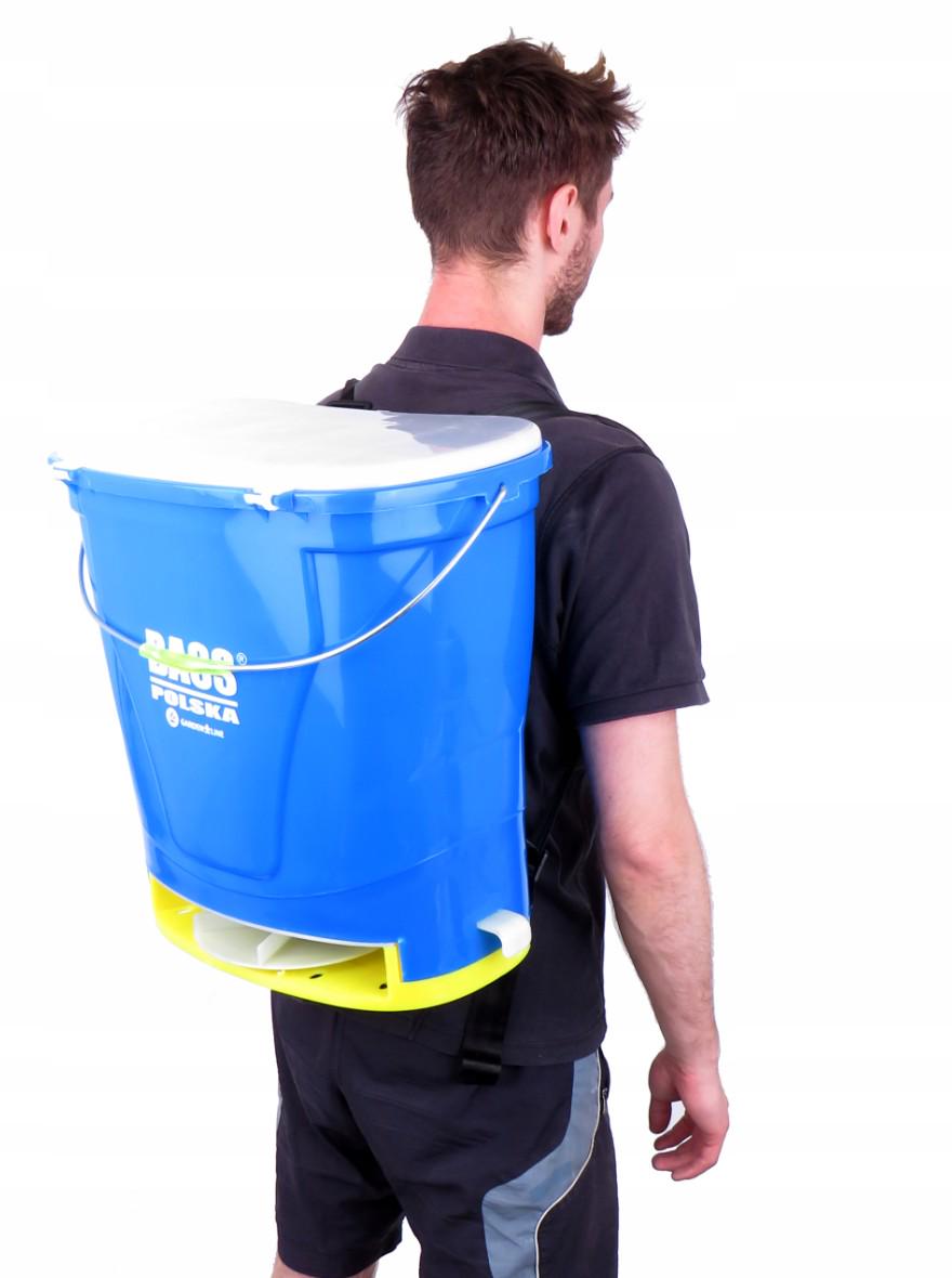 Сеялка-разбрасыватель аккумуляторная Bass Polska 8562 для семян и удобрений 20 л 10 м (24311855) - фото 5 Сеялка-разбрасыватель аккумуляторная Bass Polska 8562 для семян и удобрений 20 л 10 м (24311855) - фото 5