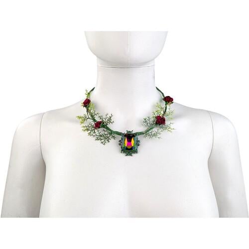 Бусы Цветочная фея Seta Decor 25-602GR-RD