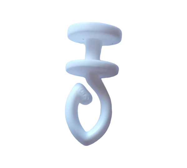 Крючок для штор Евролюкс 50 шт. Белый (924)