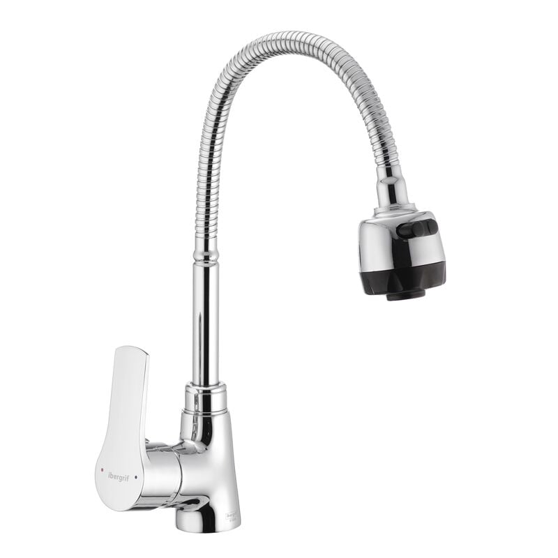 Смеситель для кухни с гибким изливом Ibergrif Star M14357 (IB0012)