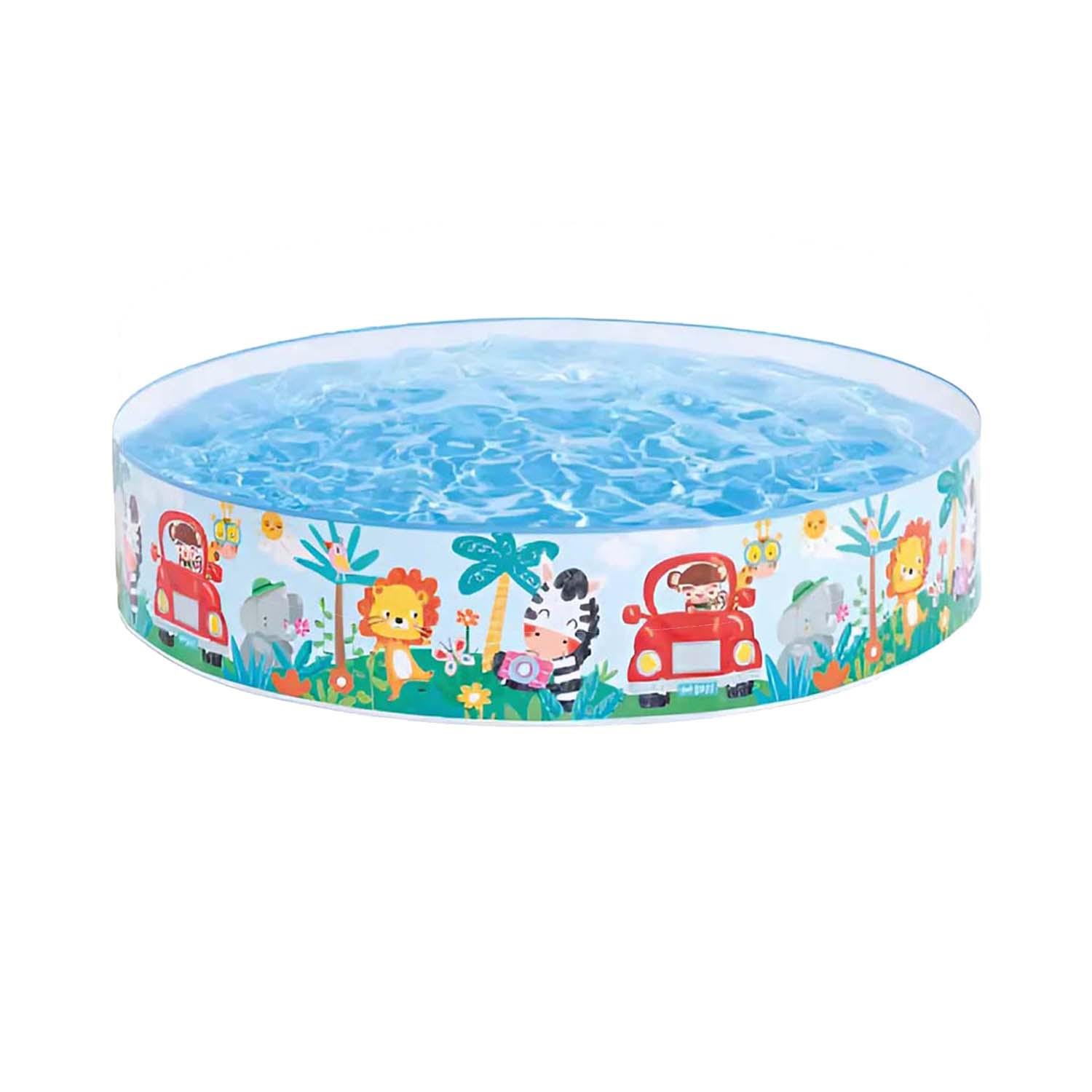 Бассейн детский каркасный Intex 58477 Африка 122х25 см (173535) Бассейн детский каркасный Intex 58477 Африка 122х25 см (173535)