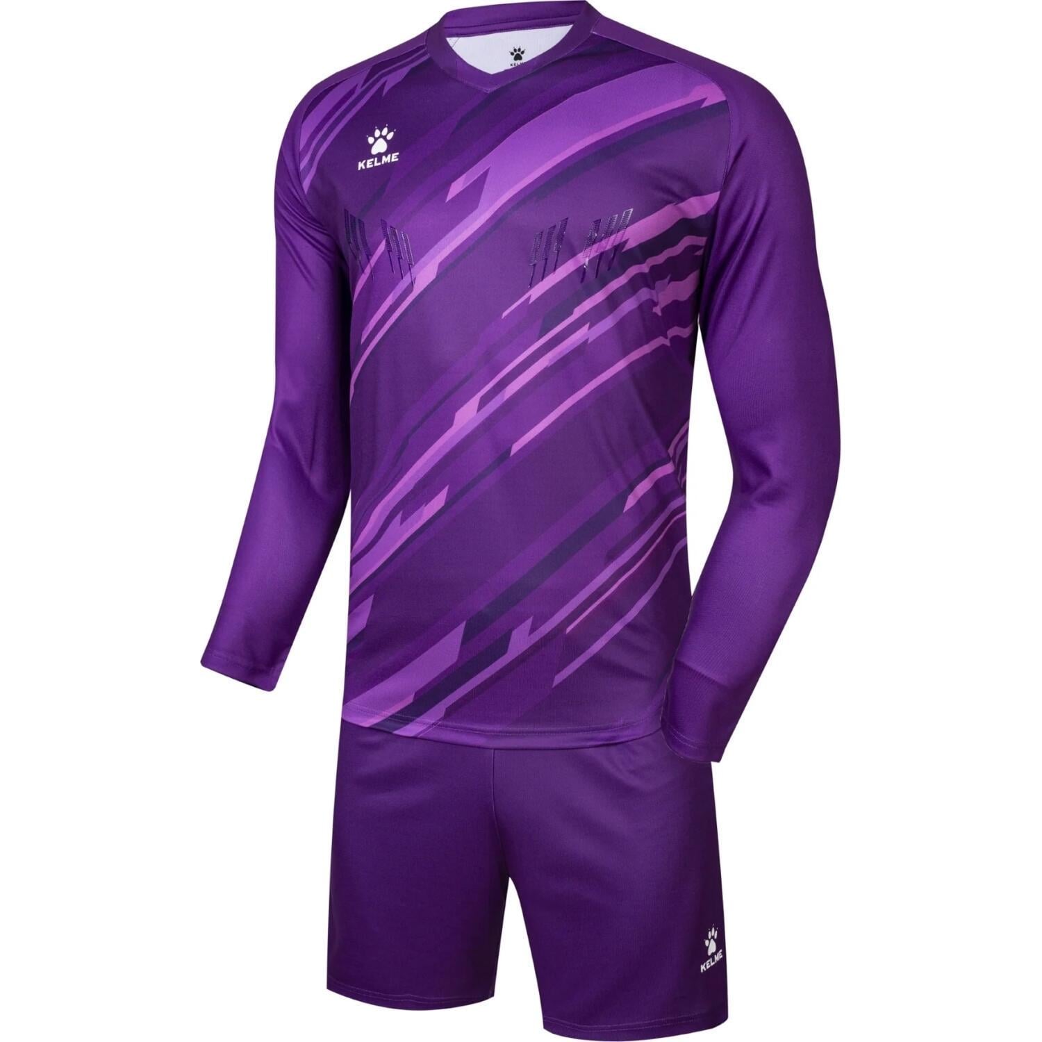 Комплект вратарской формы детский Kelme ZAMORA II 130 см Фиолетовый (7361ZB3256.9500)
