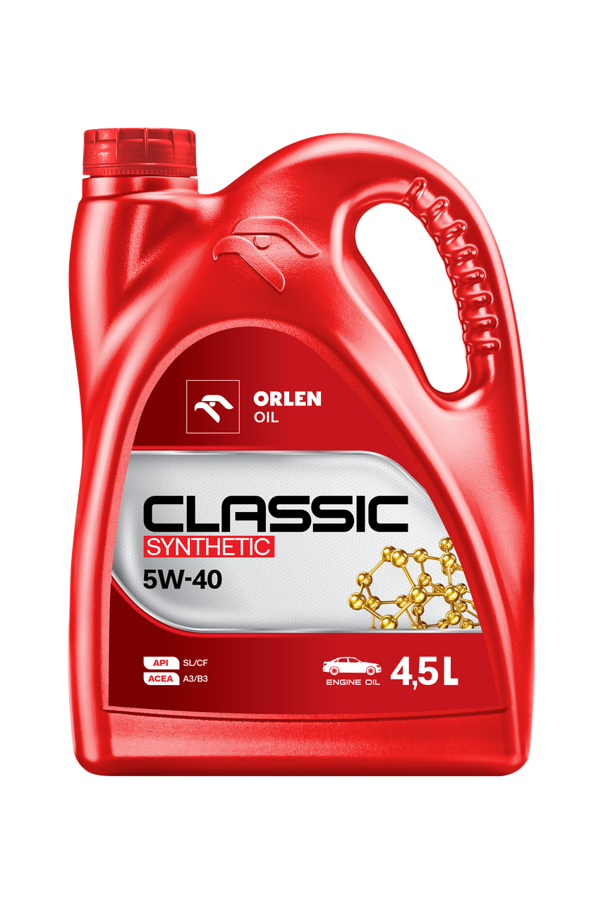 Моторное масло Orlen Oil Platinum Classic Synthetic 4,5 л (5W-40)