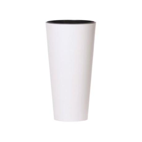 Горщик для квітів Prosperplast Tubus slim 20 см Білий