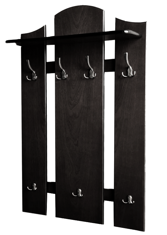 Вешалка-щит для одежды из дерева Фатик Венге (ВЛТ-000912)