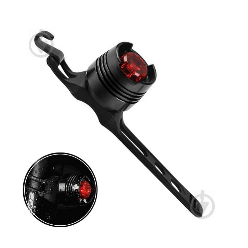 Фонарь велосипедный West Biking 0701215 габаритный задний Красный