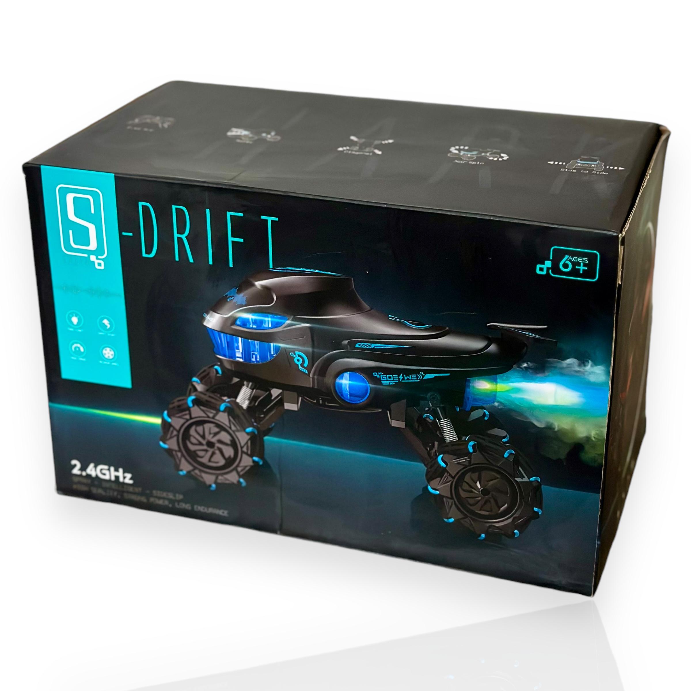 Машинка на радиоуправлении DRIFTER turbo AIR Released 3919 с подсветкой и паром - фото 10