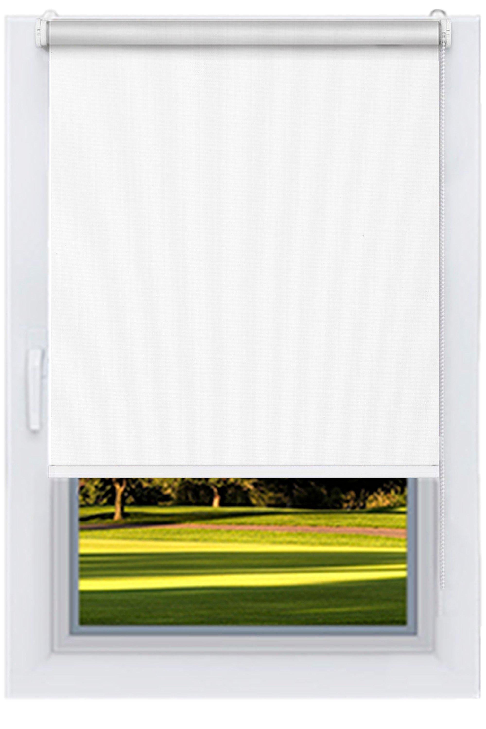 Ролета тканевая Decolux 150х250 см В.О. Classic 1079 Белый Стандарт 19