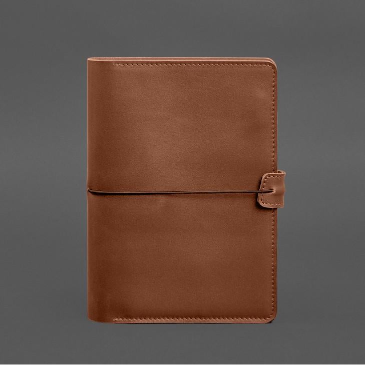 Блокнот шкіряний Софт-бук 9.4 А5 Світло-коричневий (A-028801) - фото 10