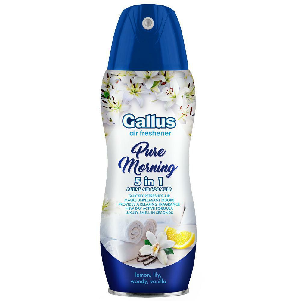 Освежитель воздуха сухой Gallus Pure Morning 300 мл (17962527)