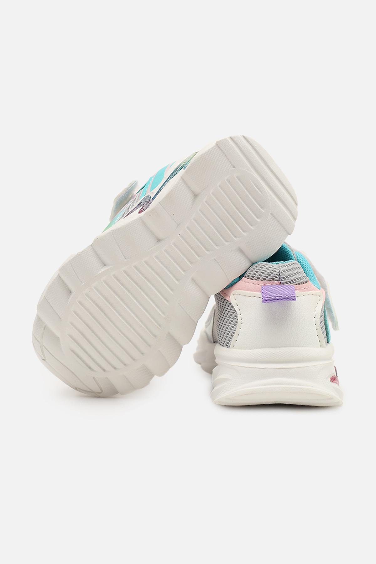 Кроссовки для девочки ЦБ-00273874 на плоской подошве р. 20 Серый (SKT001056634) Кроссовки для девочки ЦБ-00273874 на плоской подошве р. 20 Серый (SKT001056634)