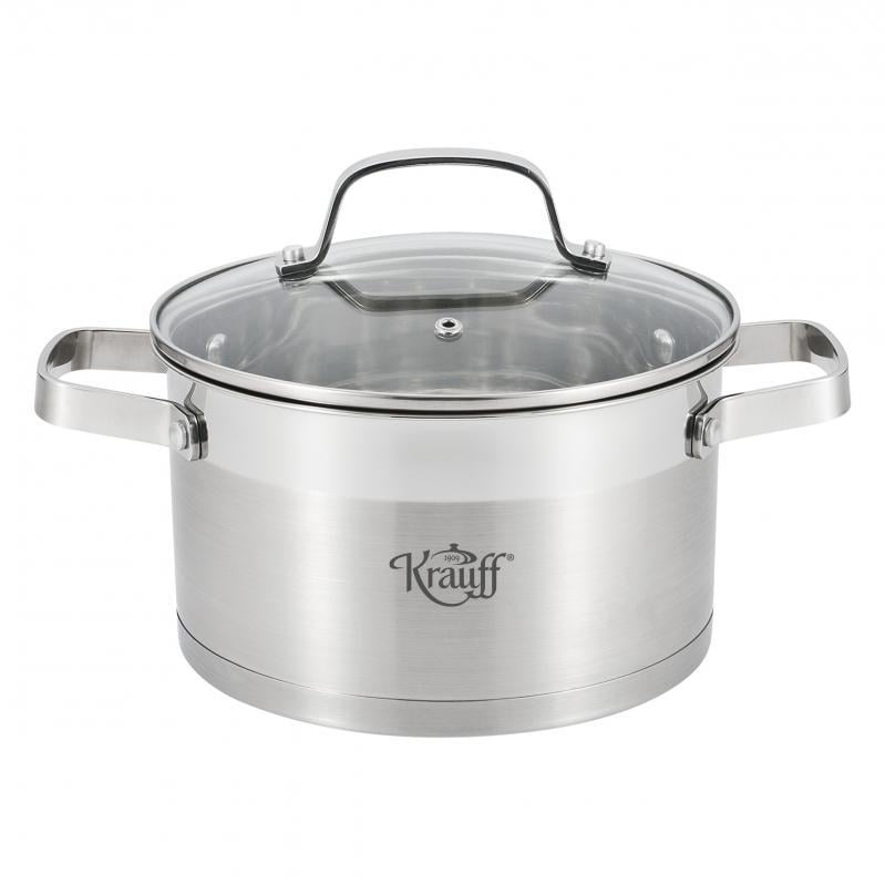 Каструля з кришкою Krauff 26-238-030 4,7 л Нержавіюча сталь (5051999)