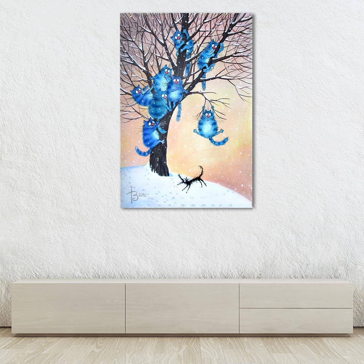 Модульна картина Терор 1 модуль 80x120 см