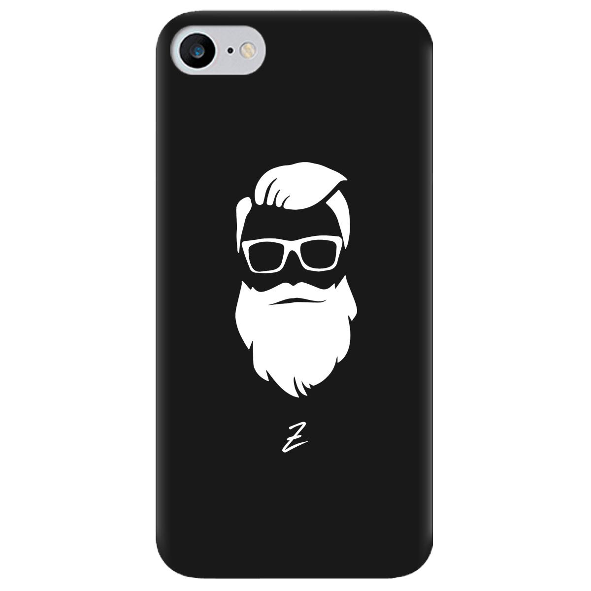 Силиконовый чехол Zorrov для Apple iPhone SE 2020 - Beard (14090050192087528)