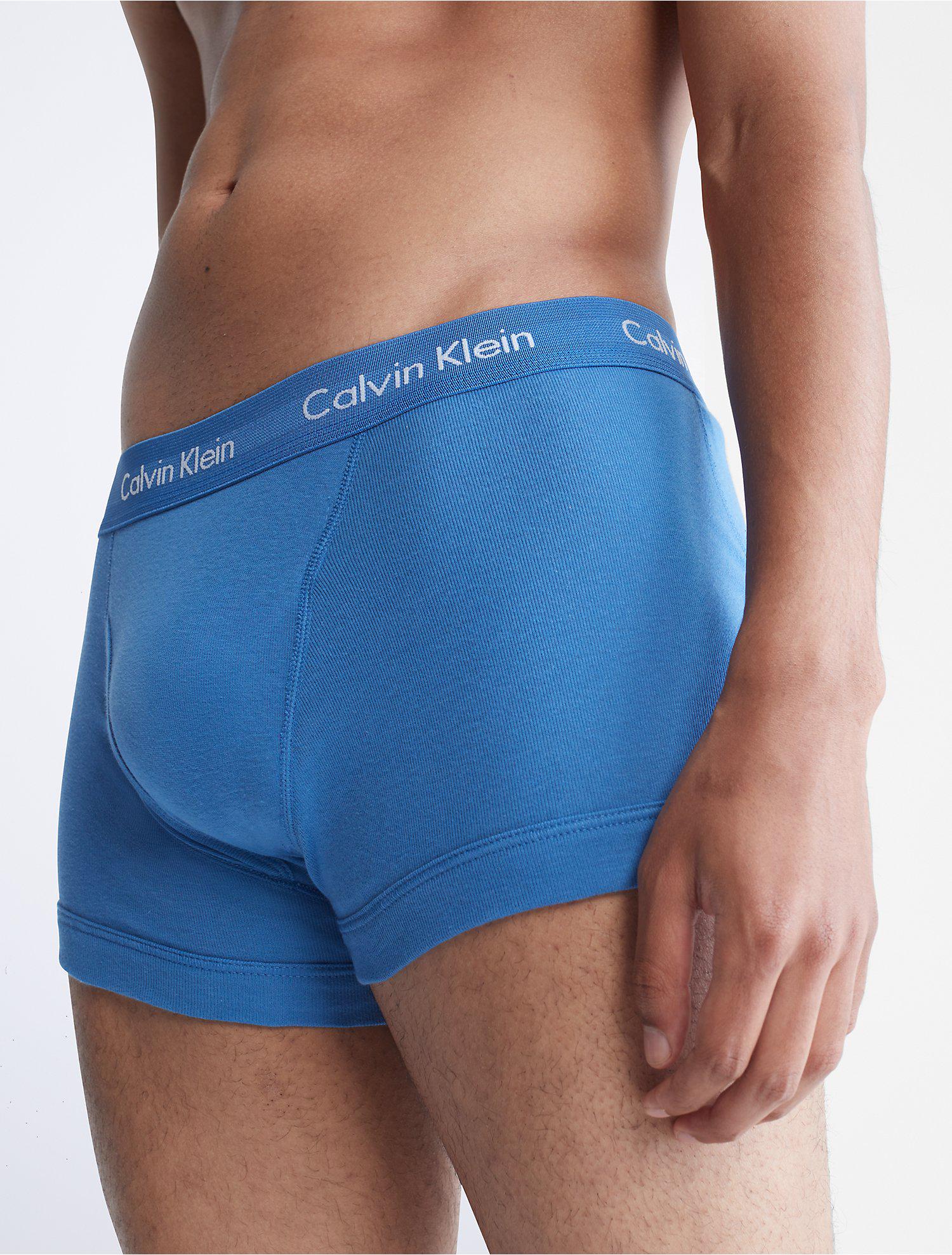 Набор трусов Calvin Klein боксеры XL 7 шт. Синий (CK-044) - фото 4