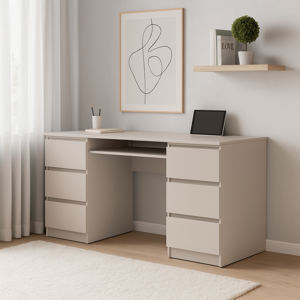 Стол письменный СП6 6Я SENAM 780х1600х600 мм ДСП Кашемир