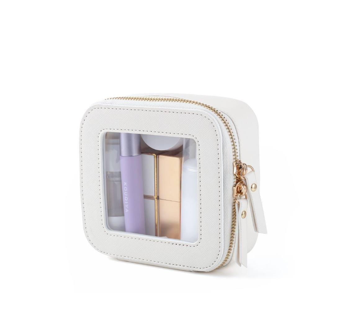 Косметичка для подорожі 8х12х13 см Білий