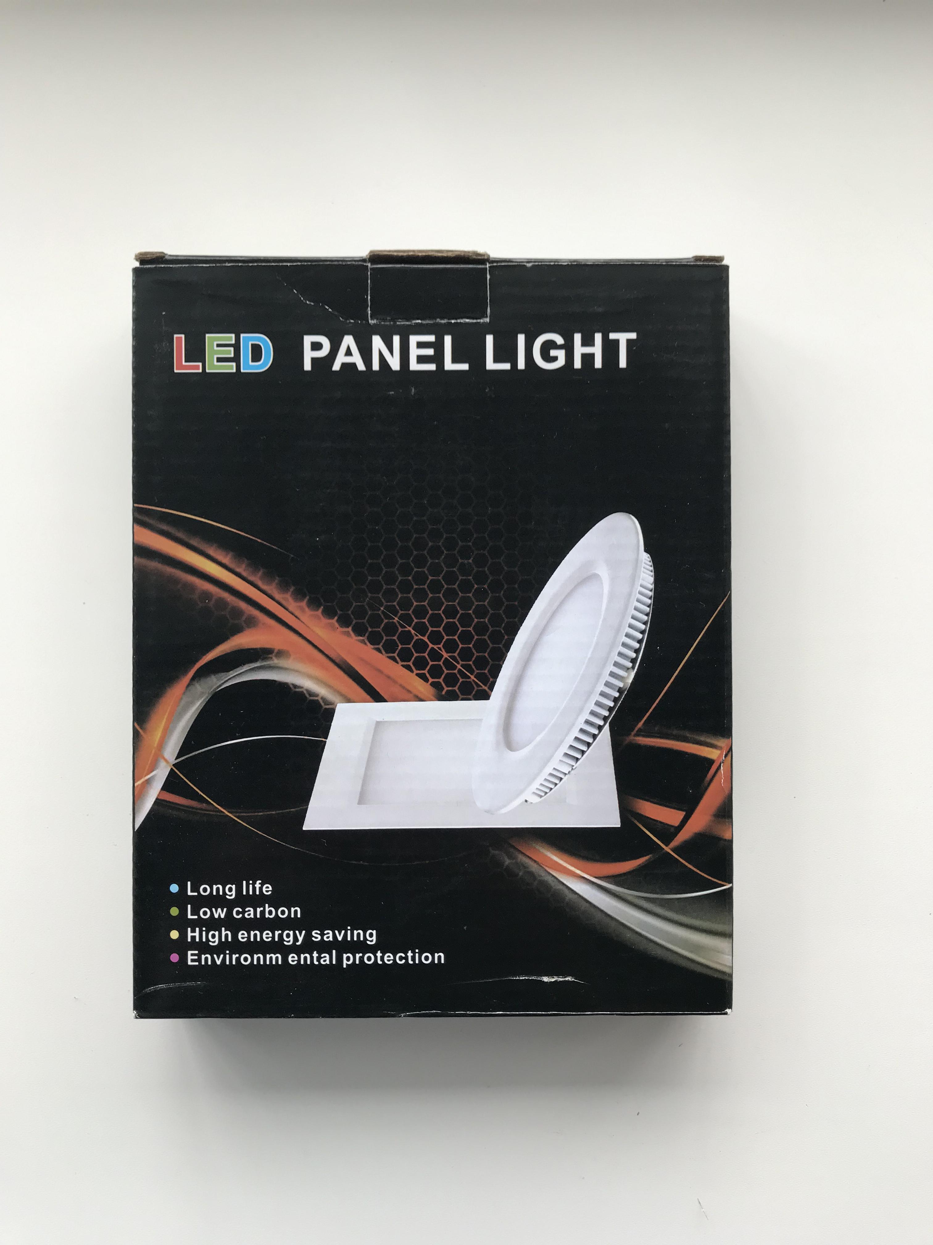 Світильник світлодіодний врізний квадрат Ledex 6 Вт 3000K Тепле жовте світло (102110) - фото 5