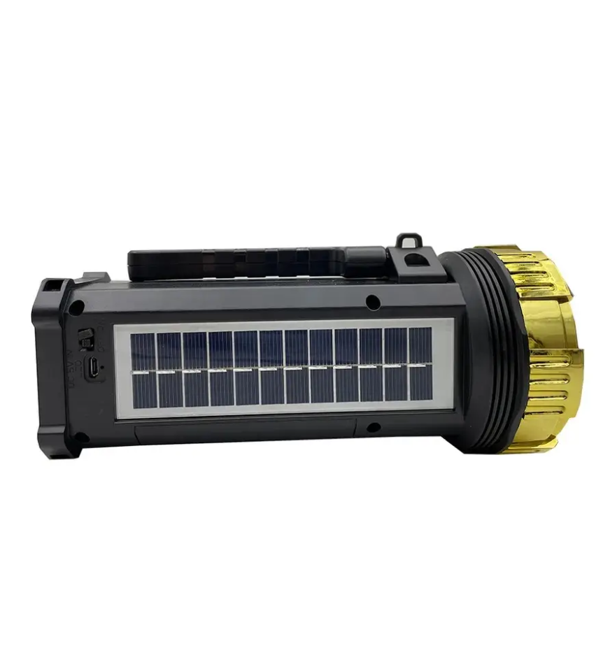 Фонарь с солнечной системой Golon RX-S66 BTS и радиоприемником Черный (23062036) - фото 2 Фонарь с солнечной системой Golon RX-S66 BTS и радиоприемником Черный (23062036) - фото 2