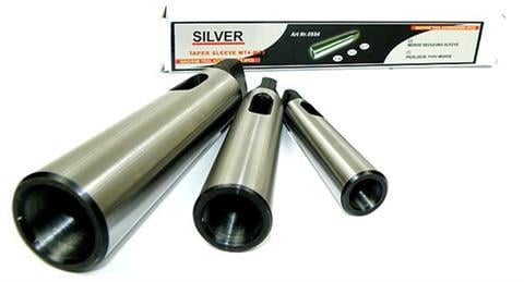 Набор переходных втулок Морзе 4-3/3-2/2-1 Silver S0554