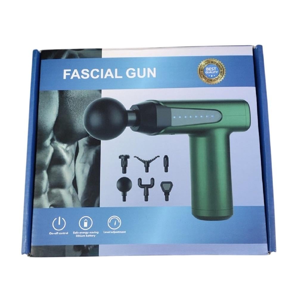 Массажер-пистолет для тела портативный R97182 6 насадок Type-C Массажер-пистолет для тела портативный R97182 6 насадок Type-C