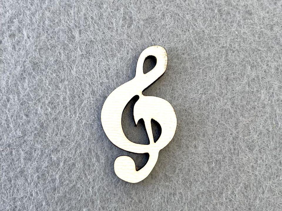 Декор из МДФ Скрипичный ключ 50 шт. (21079)