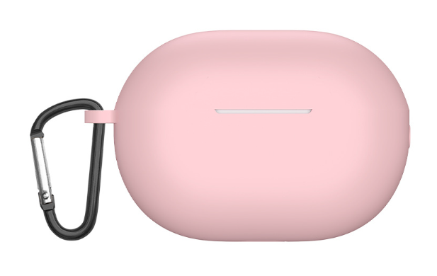 Чохол-накладка DK Silicone Candy Friendly з карабіном для Huawei FreeBuds Pro 2 Pink - фото 2