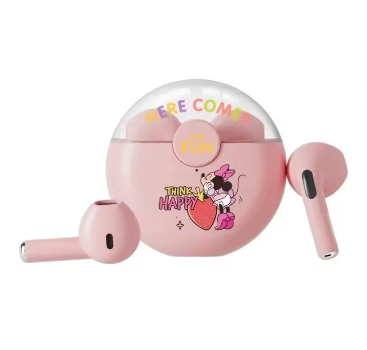 Навушники дитячі бездротові Disney Q 50 Minnie Рожевий (23666101)