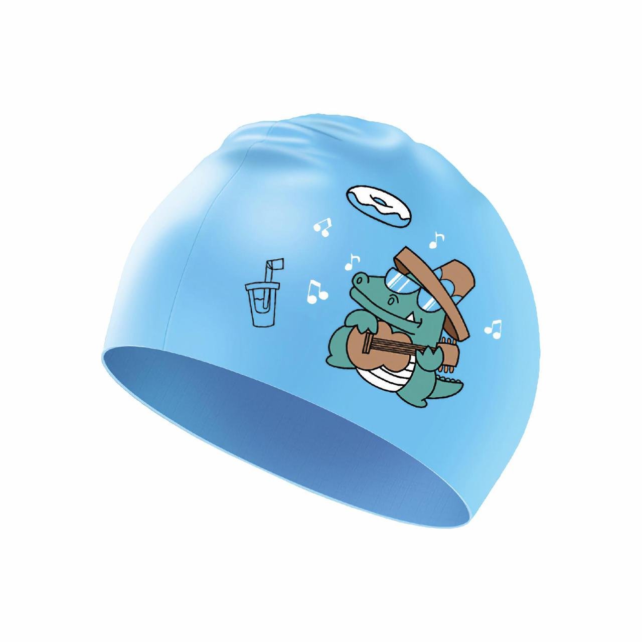 Шапочка для плавания детская Renvo Levico JR OSFM Голубой (1SC500-06)