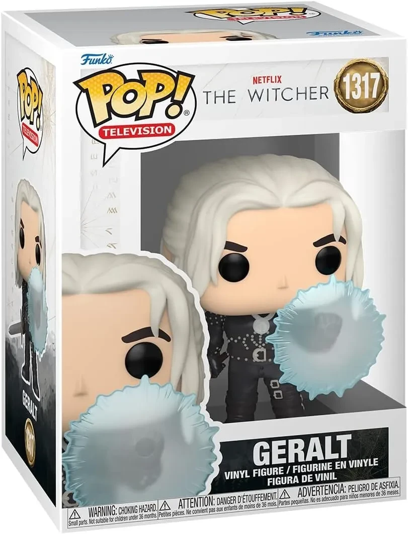 Дитяча ігрова фігурка Funko Pop The Witcher S2 Geralt 10 см (Serial W G 1317) - фото 4