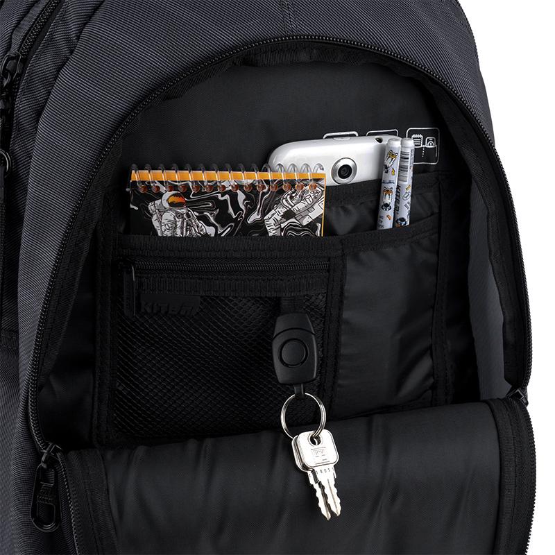 Рюкзак школьный с уплотненной спинкой KITE Education teens DC25-8001L Batman (000995341) - фото 10 Рюкзак школьный с уплотненной спинкой KITE Education teens DC25-8001L Batman (000995341) - фото 10