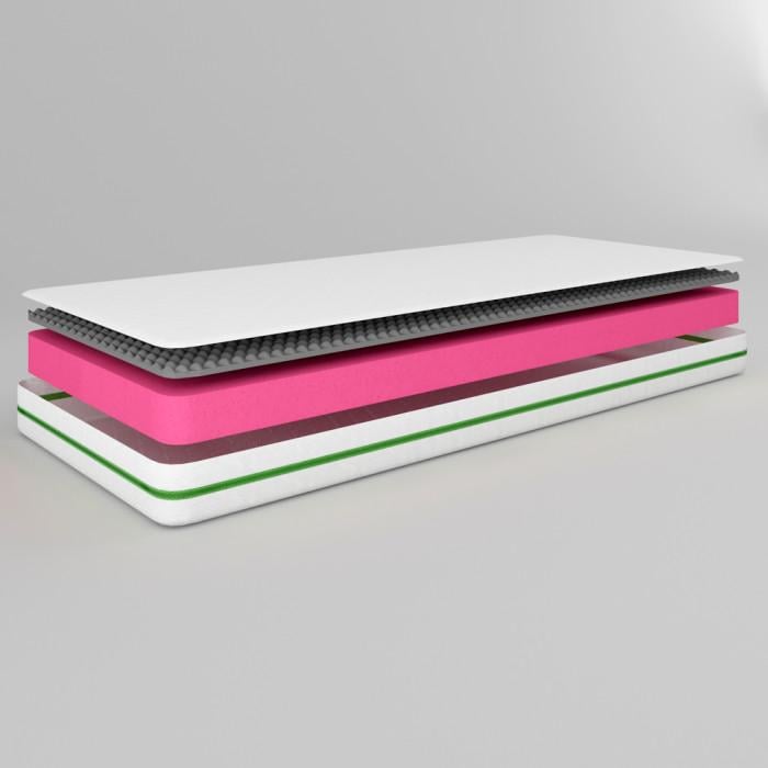 Матрац ортопедичний Ismart Koala Solo без пружини 120х200 см (26612966) - фото 4