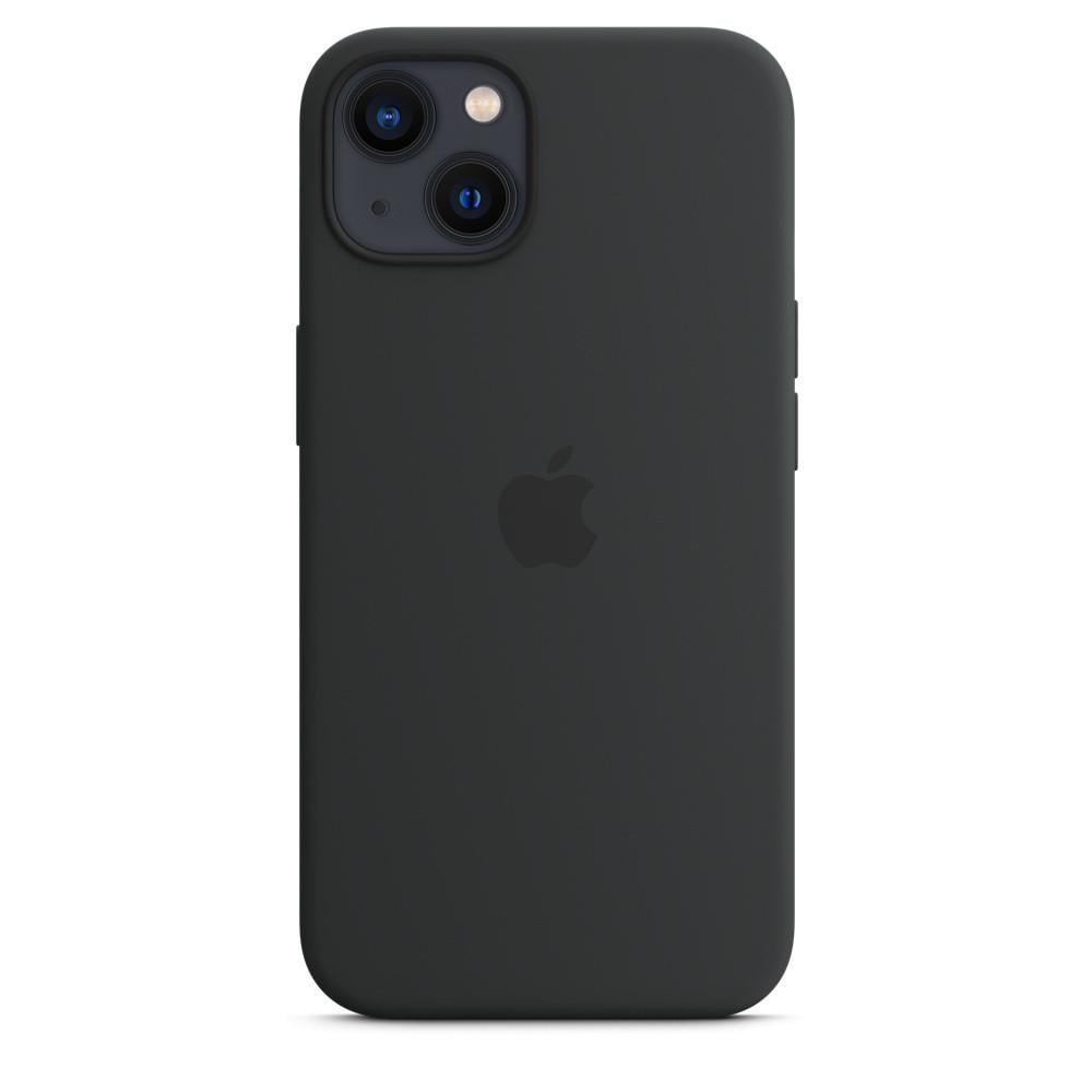 Силіконовий чохол-накладка Silicone Case for iPhone 13, Black (High Copy)(A) - фото 3