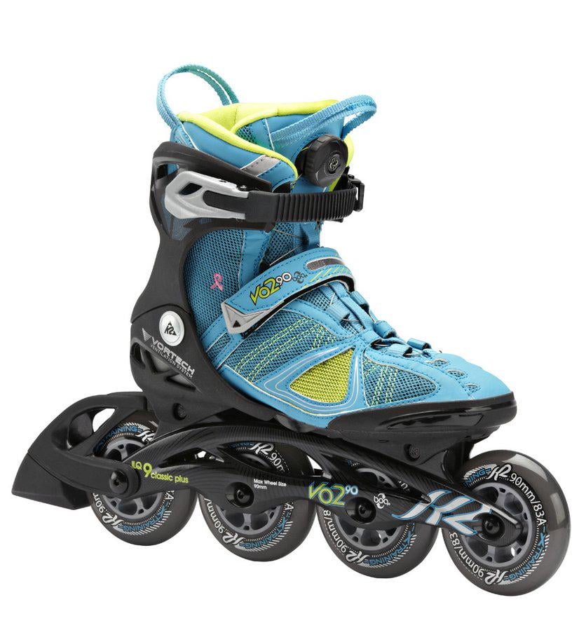 Роликові ковзани K2 Vo2 90 BOA W р. 38 Бірюзовий (3040105)